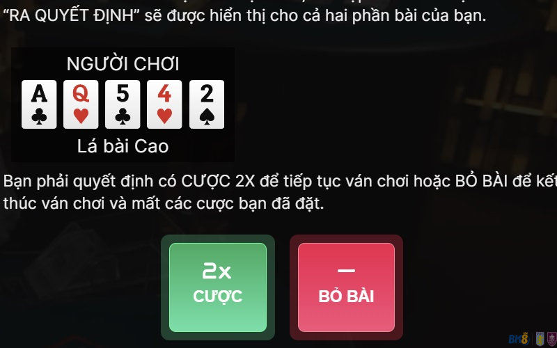 Hướng dẫn chơi Poker BK8 cụ thể